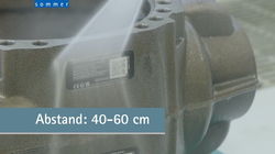 Dampfstrahltest som8540 - freigestanzte Laser-Etiketten für autom. Beschriftungsprozesse Dampfstrahltest som8540 - freigestanzte Laser-Etiketten für autom. Beschriftungsprozesse