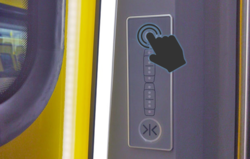 SensPressTouch Anwednungsbeispiel Bahn/Zug