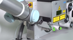 Automotive study: LM+P with robot applicator and form pad / LM+P mit Roboterapplikator, Formstempel Automotive study: LM+P with robot applicator and form pad / LM+P mit Roboterapplikator, Formstempel